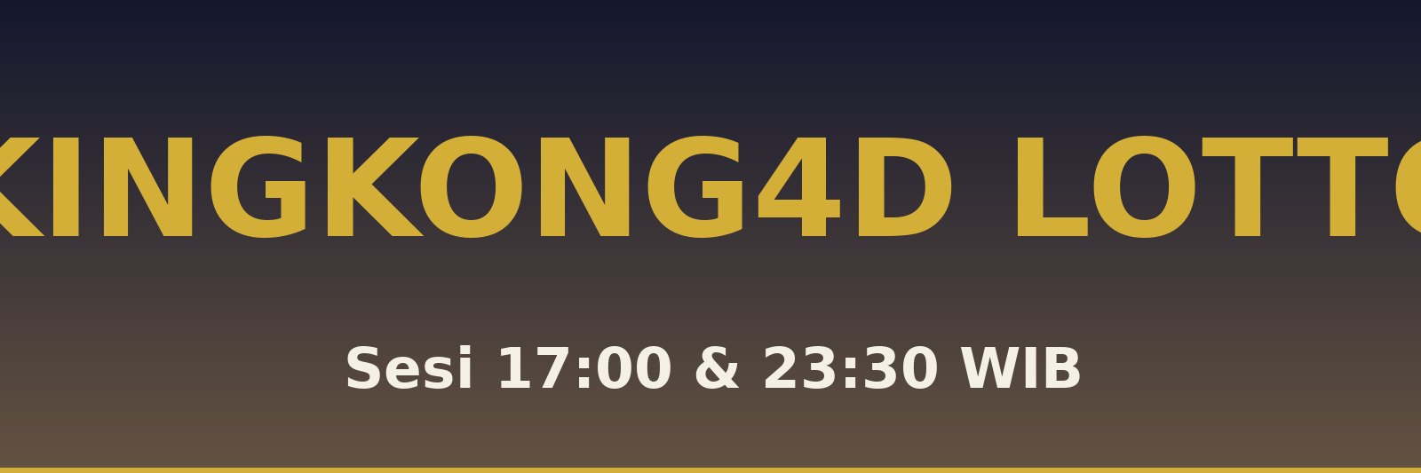 Kingkong4D Lotto Gunung Maligas